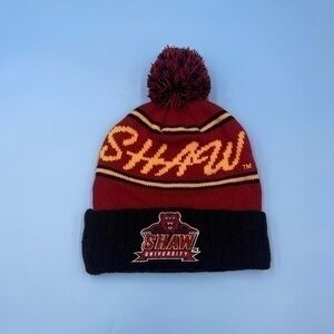 Like New! Vintage Embroidered Shaw University Bears Beanie